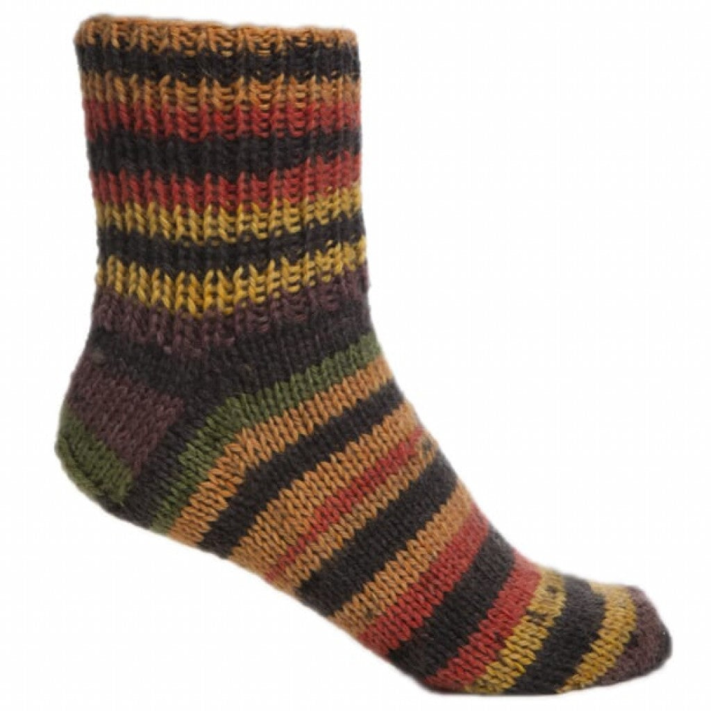 Viking Raggen - 737 Multi oransje/brun