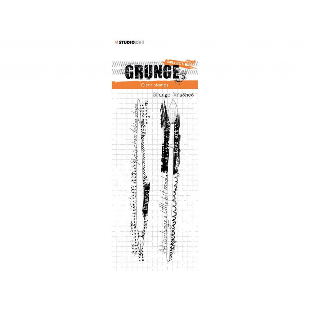 Studio Light Grunge Collection Stamp - Grunge brushes