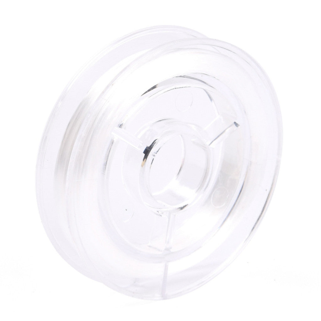 Smykkestrikk Flat, 10m Clear - 0.38mm