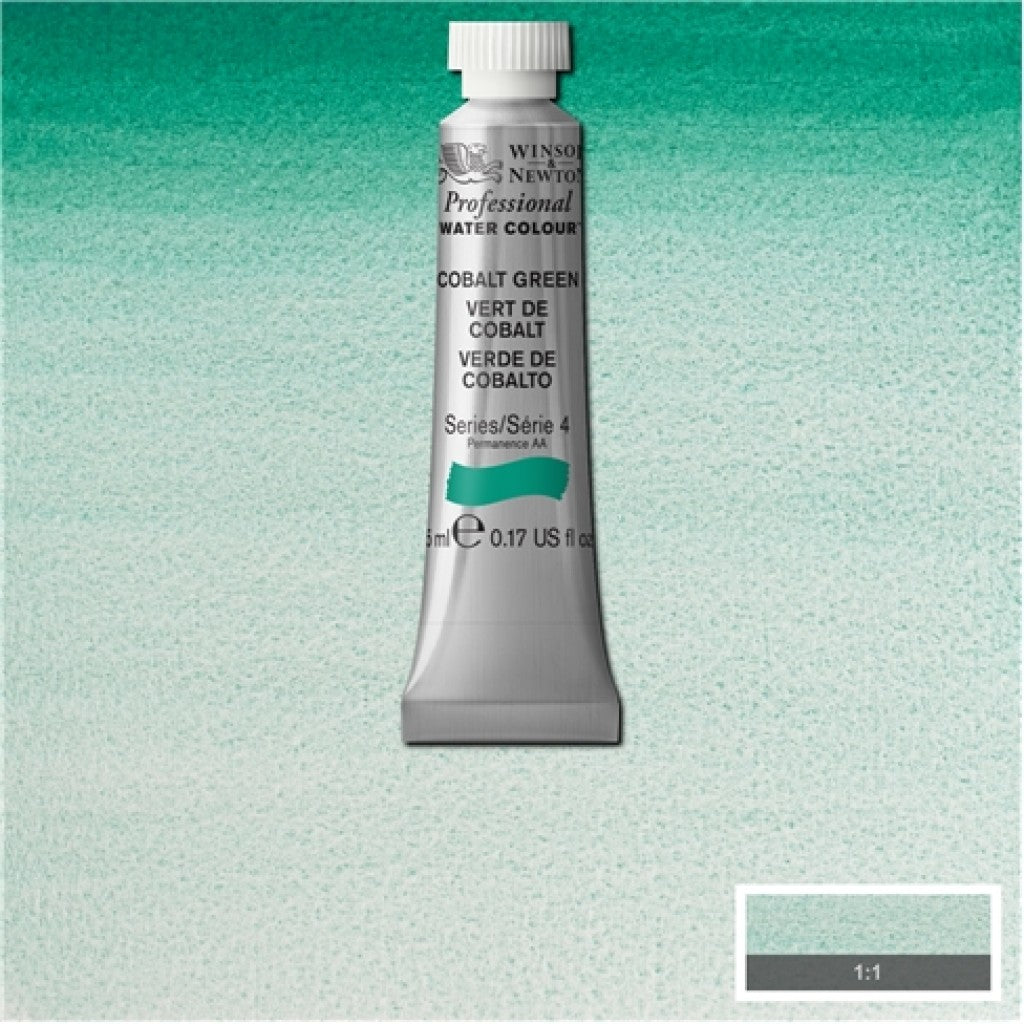 W&N - Artists Water Colour 5ml - 184 Cobalt Green