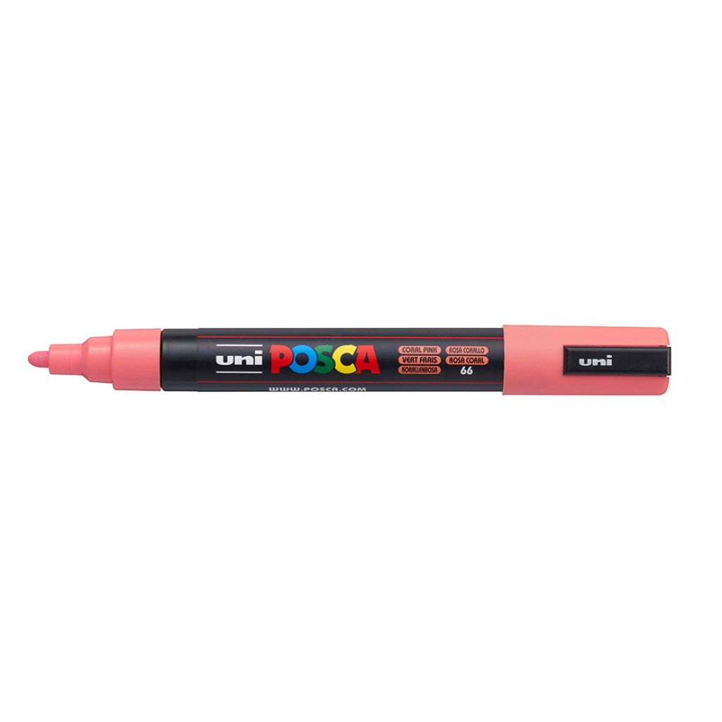 Uni POSCA PC-5M - Medium 1,8-2,5mm - 66 Coral Pink