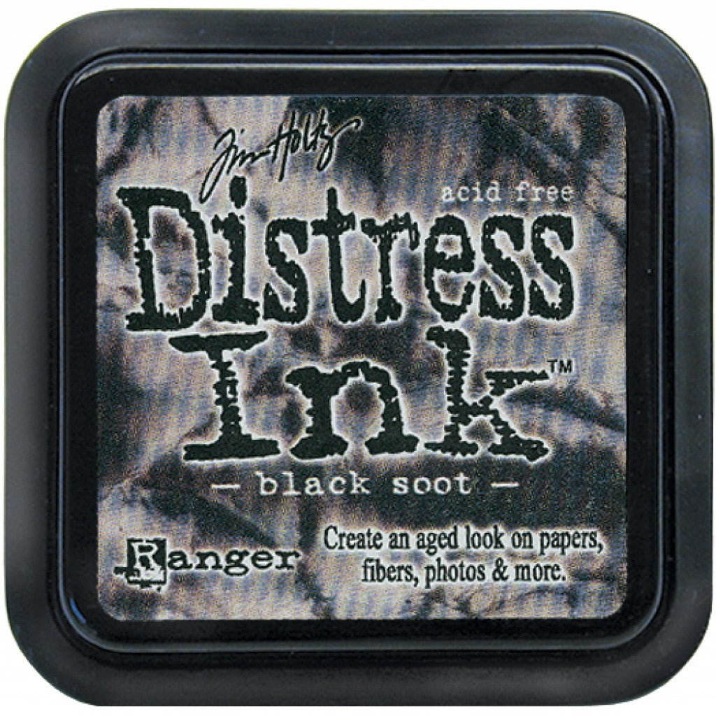 Stempelpute Tim Holtz Distress Ink - Black Soot