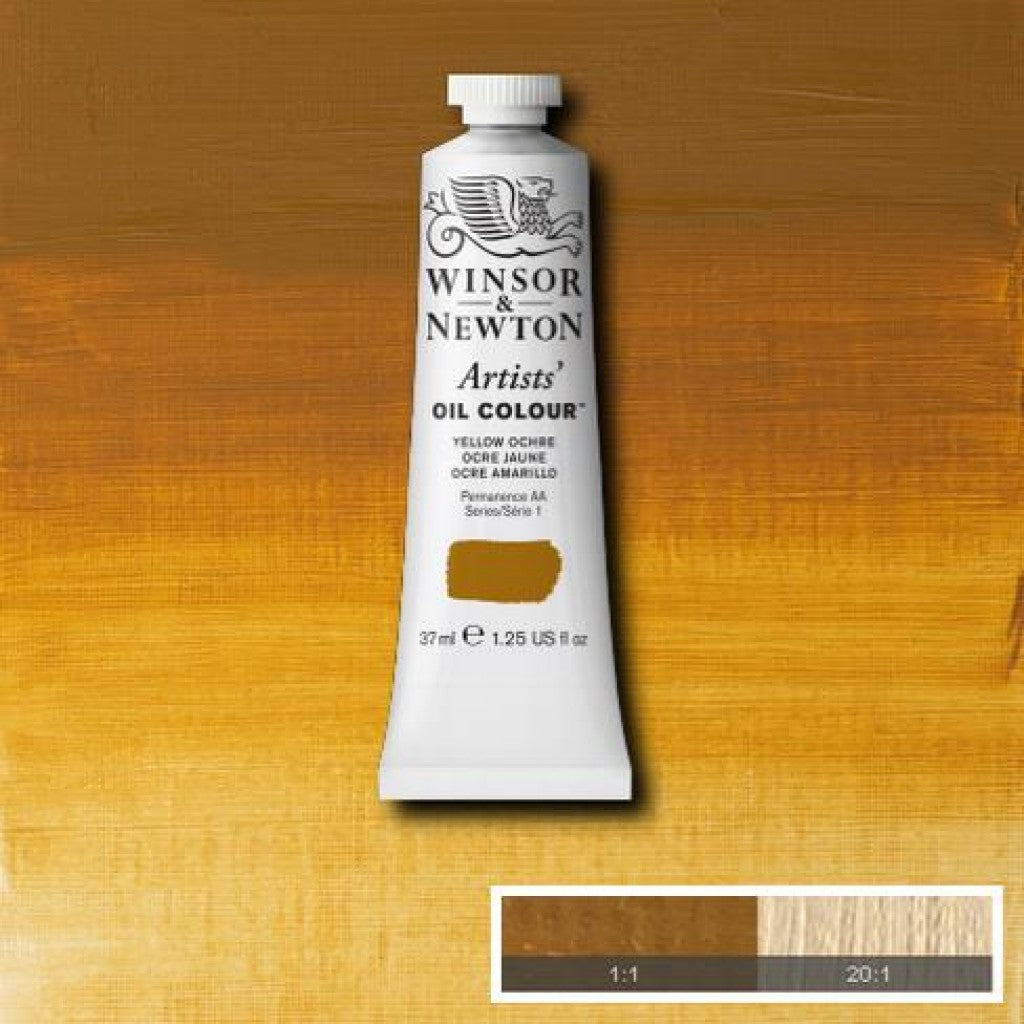 W&N - Artists Oil 37ml - 744 Yellow Ochre