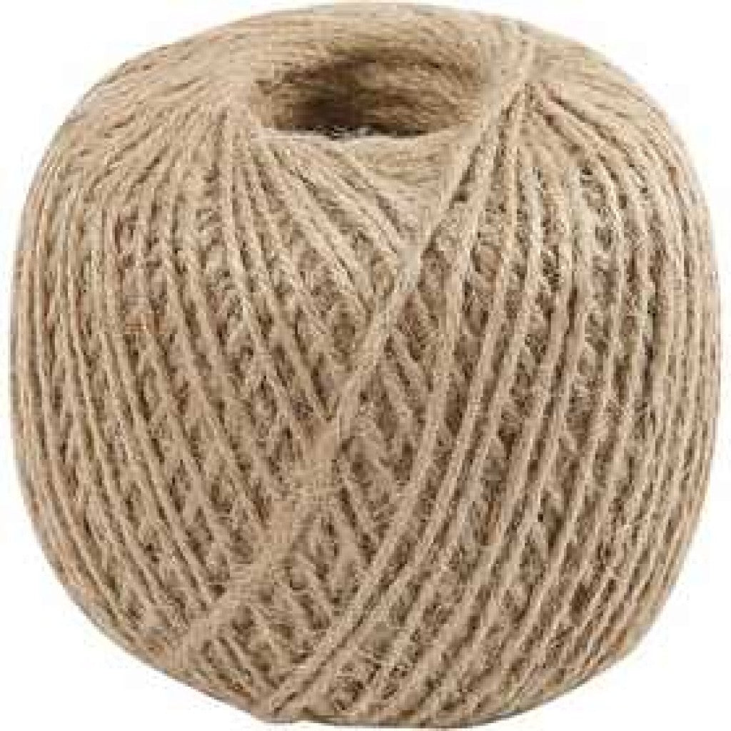 Natursnor i linkvalitet, 2 mm, 180 m