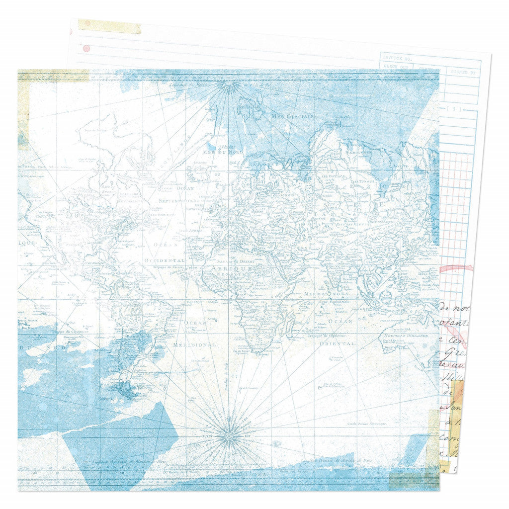 Vicki Boutin Where To Next Double-Sided Cardstock 12"X12"-Passage