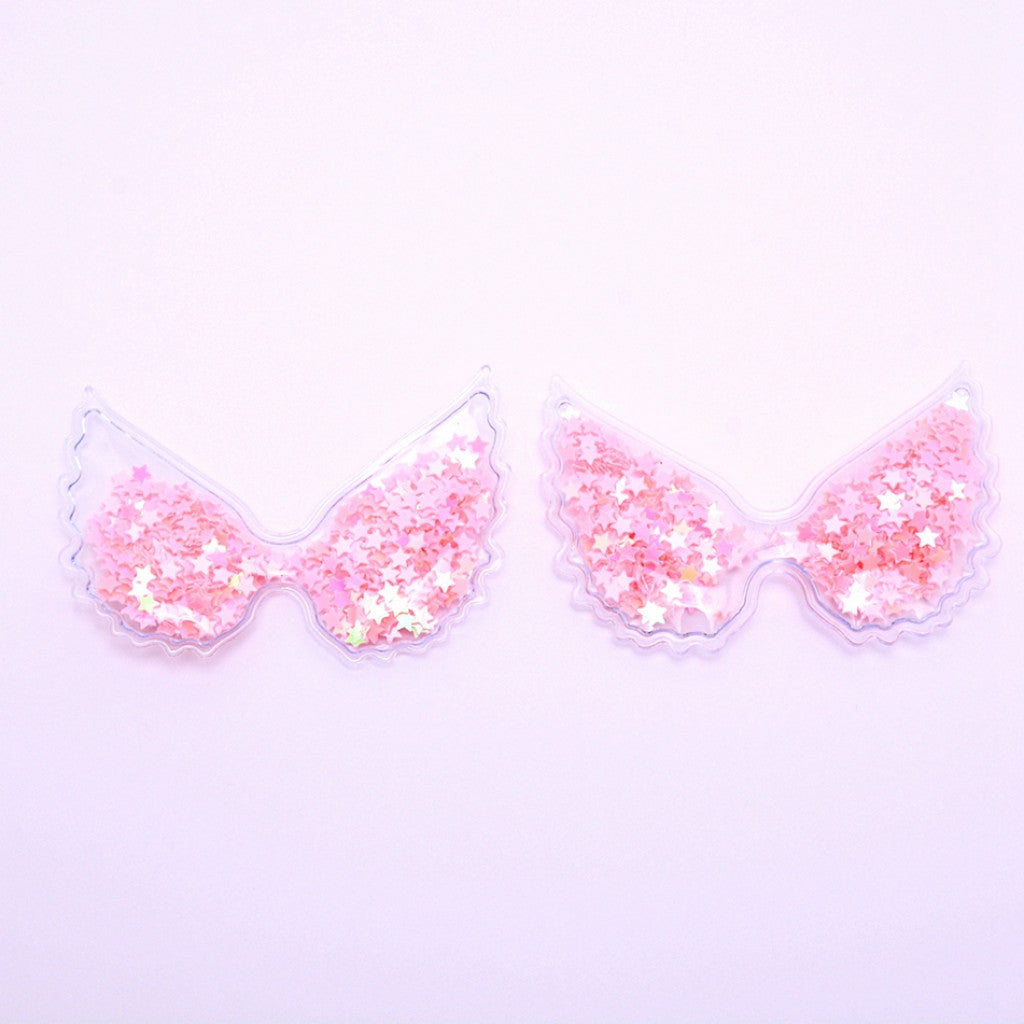 #1 Squishy-vinger, 70x46mm, 2 par - Star Pink