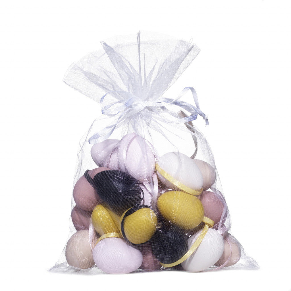 Plastegg, 4cm - 24stk Fargmix Matt