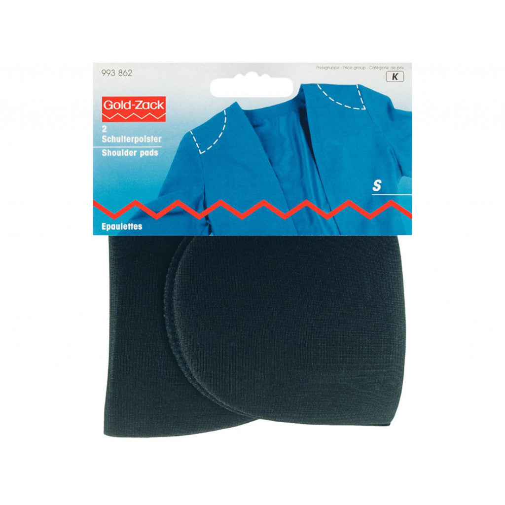 Prym Skulderpute S - Sort - 2stk u/feste