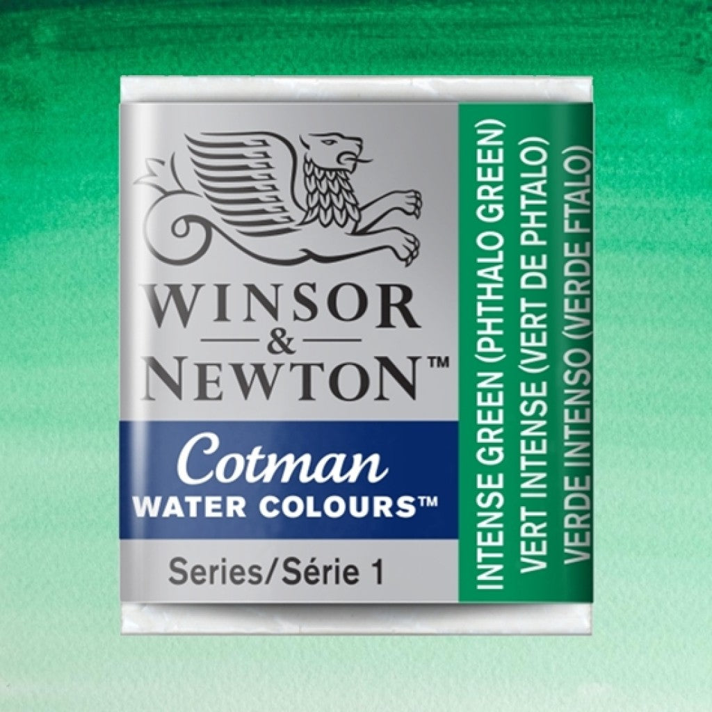 W&N - Cotman Water Colour HP - 329 Intense Green