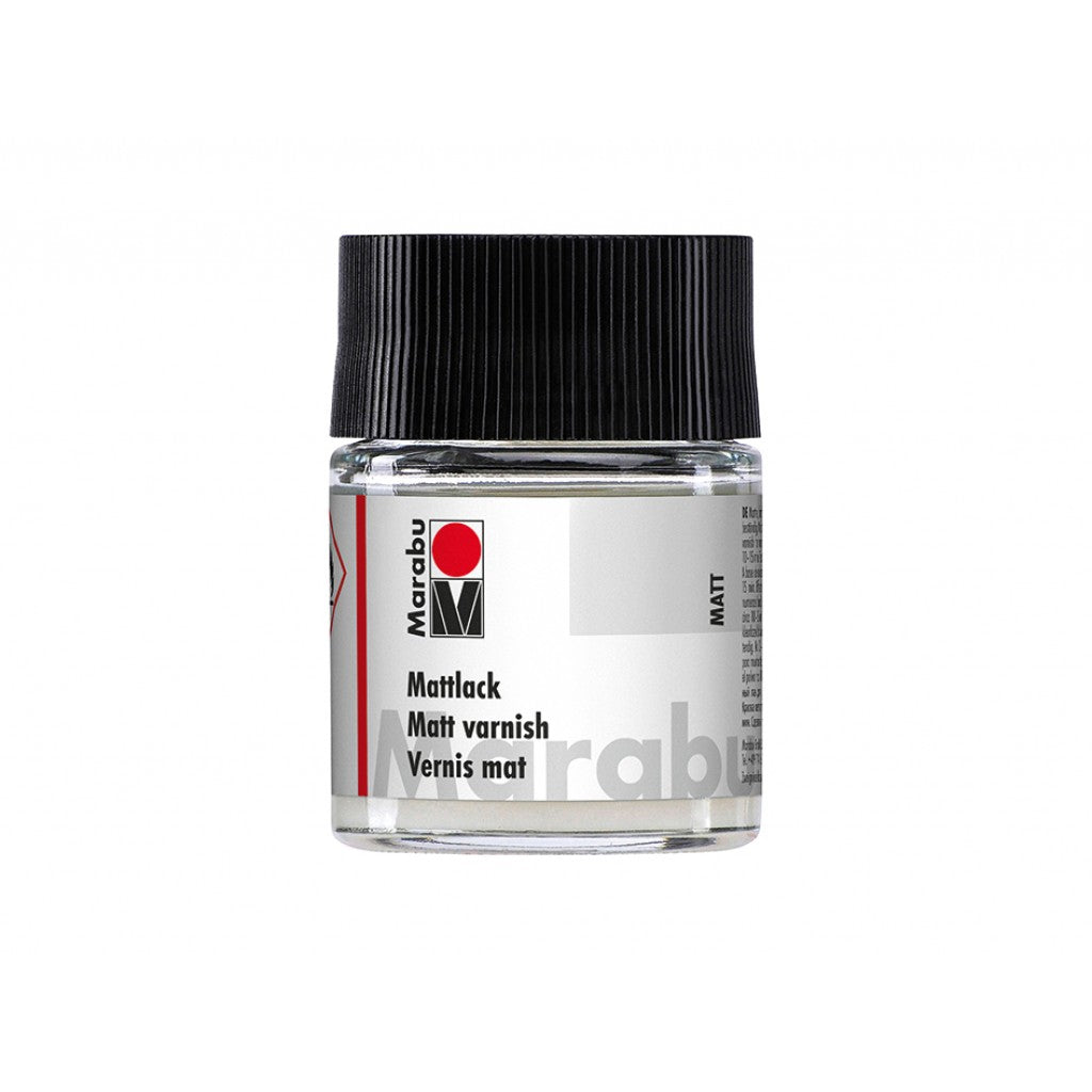 Marabu Lakk 50ml - Matt Klarlakk