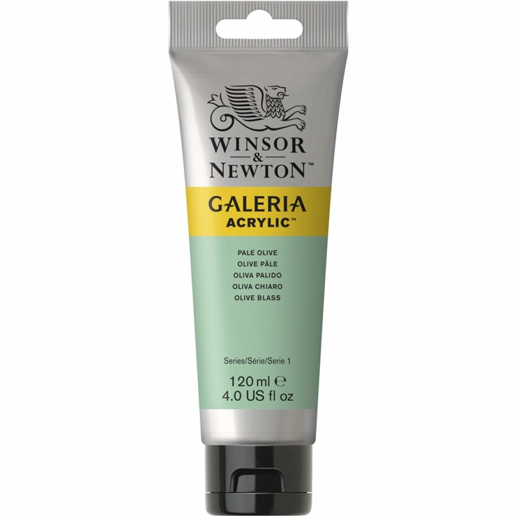 W&N - Galeria Acrylic 120ml - 435 Pale Olive