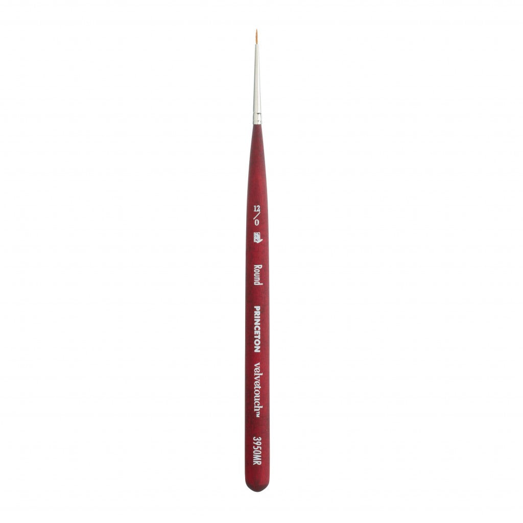 Princeton Brush Velvetouch Mixed Media Mini Brush - Round 12/0