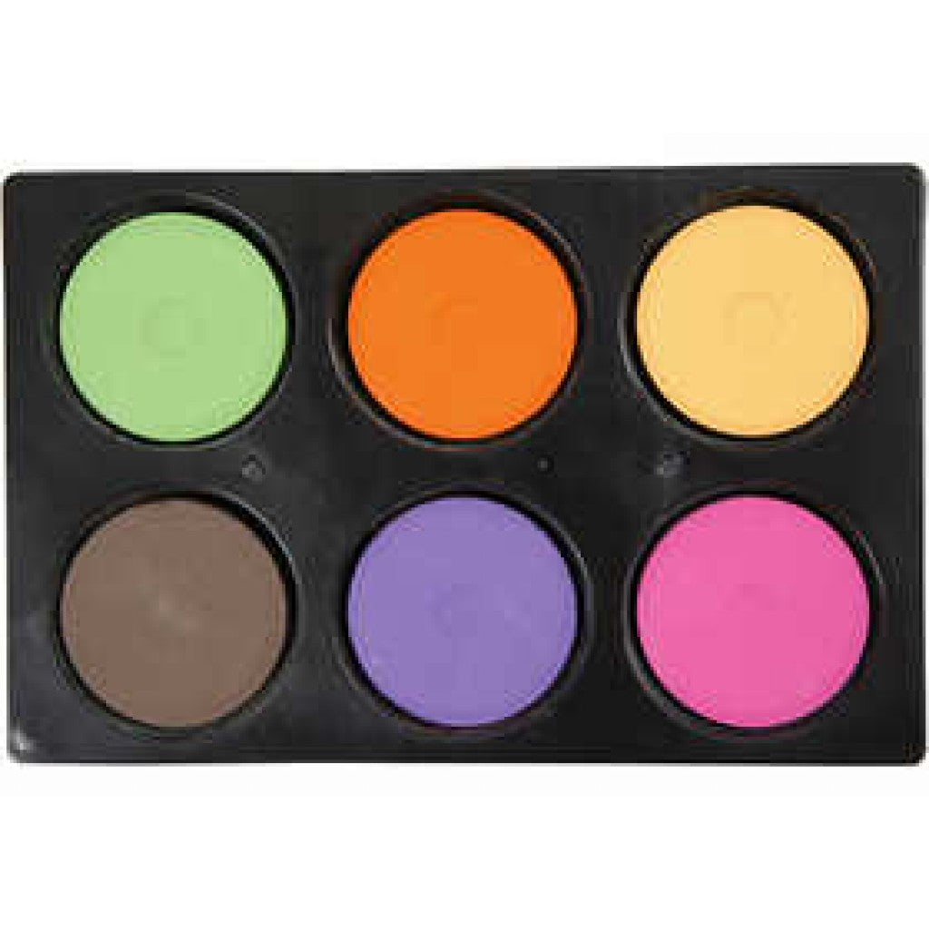 Vannfarger i palett - Sekundærfargesett Ø57mm