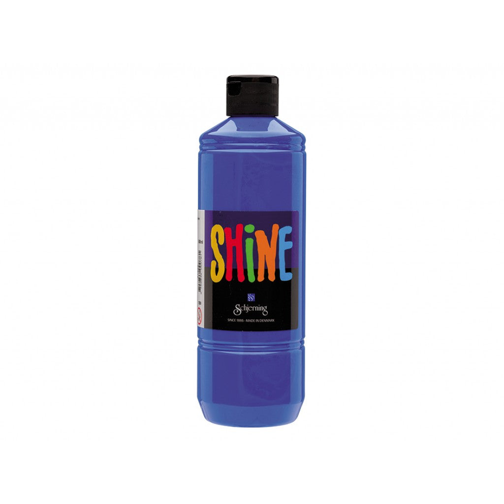 Shine akrylmaling 500ml - 2023 Primærblå