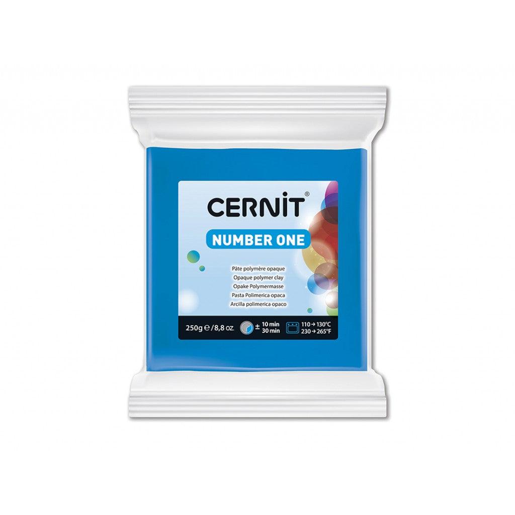 Cernit Number One 250g - 200 Blå - HobbyHimmelen