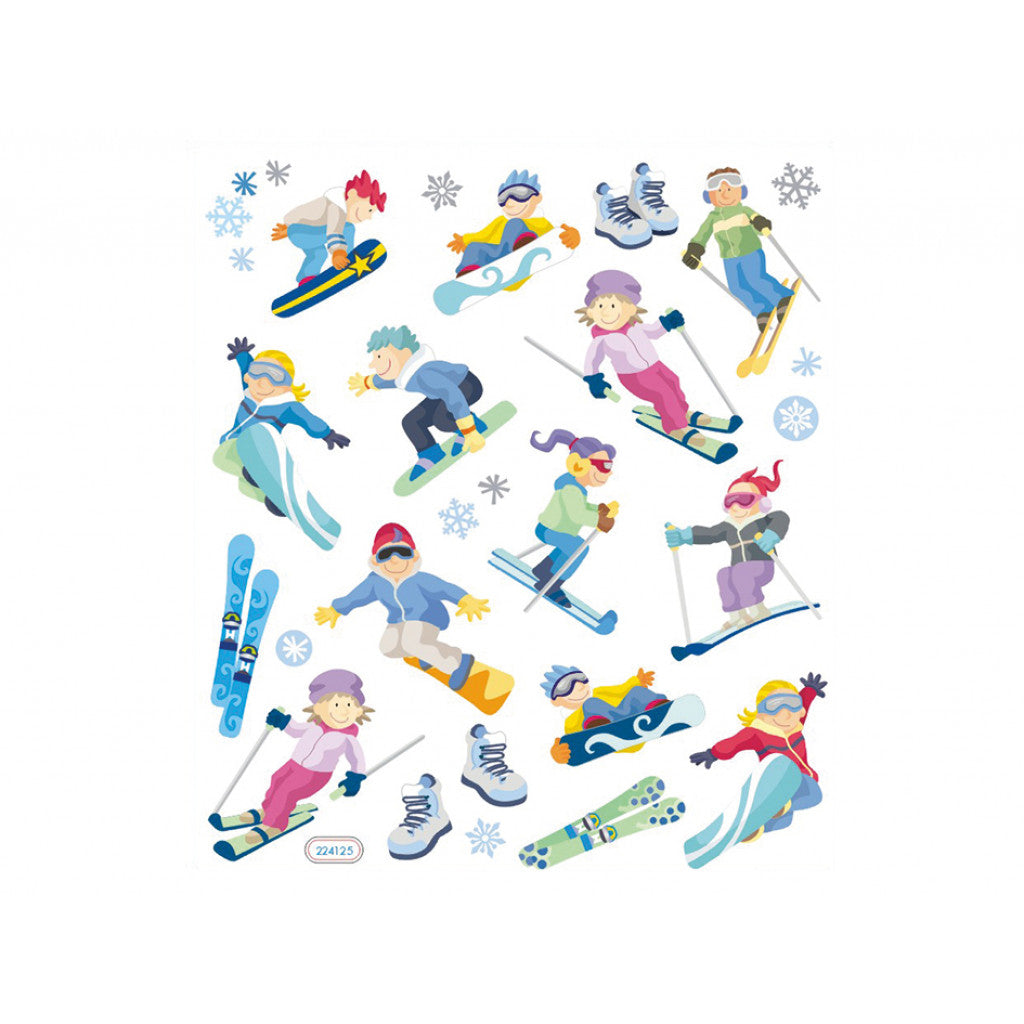 Klistremerker - Ski og snowboard