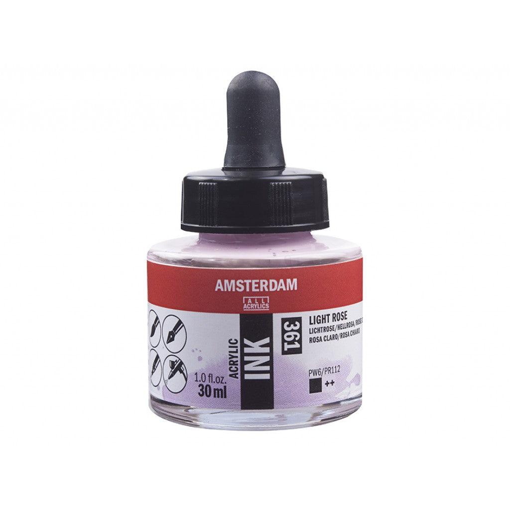Amsterdam Ink 30ml - 361 Light Rose - HobbyHimmelen