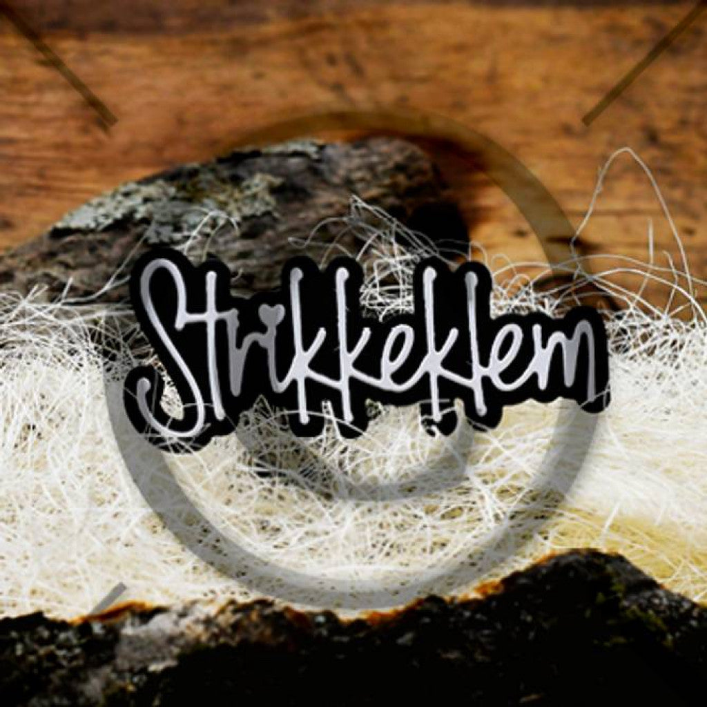 Papirdesign Die - Strikkeklem