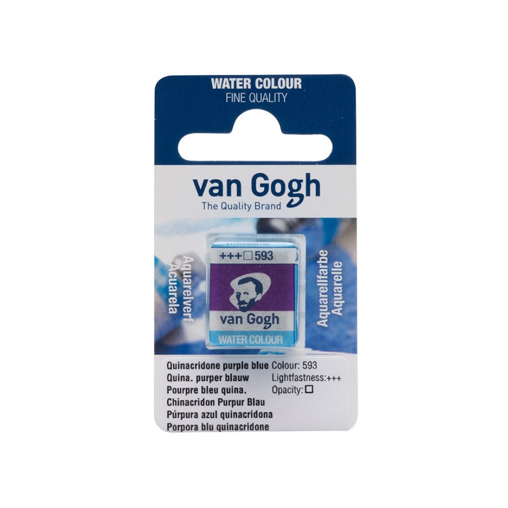 Van Gogh Akvarell H.Pan 593 Quinacridone purple blue