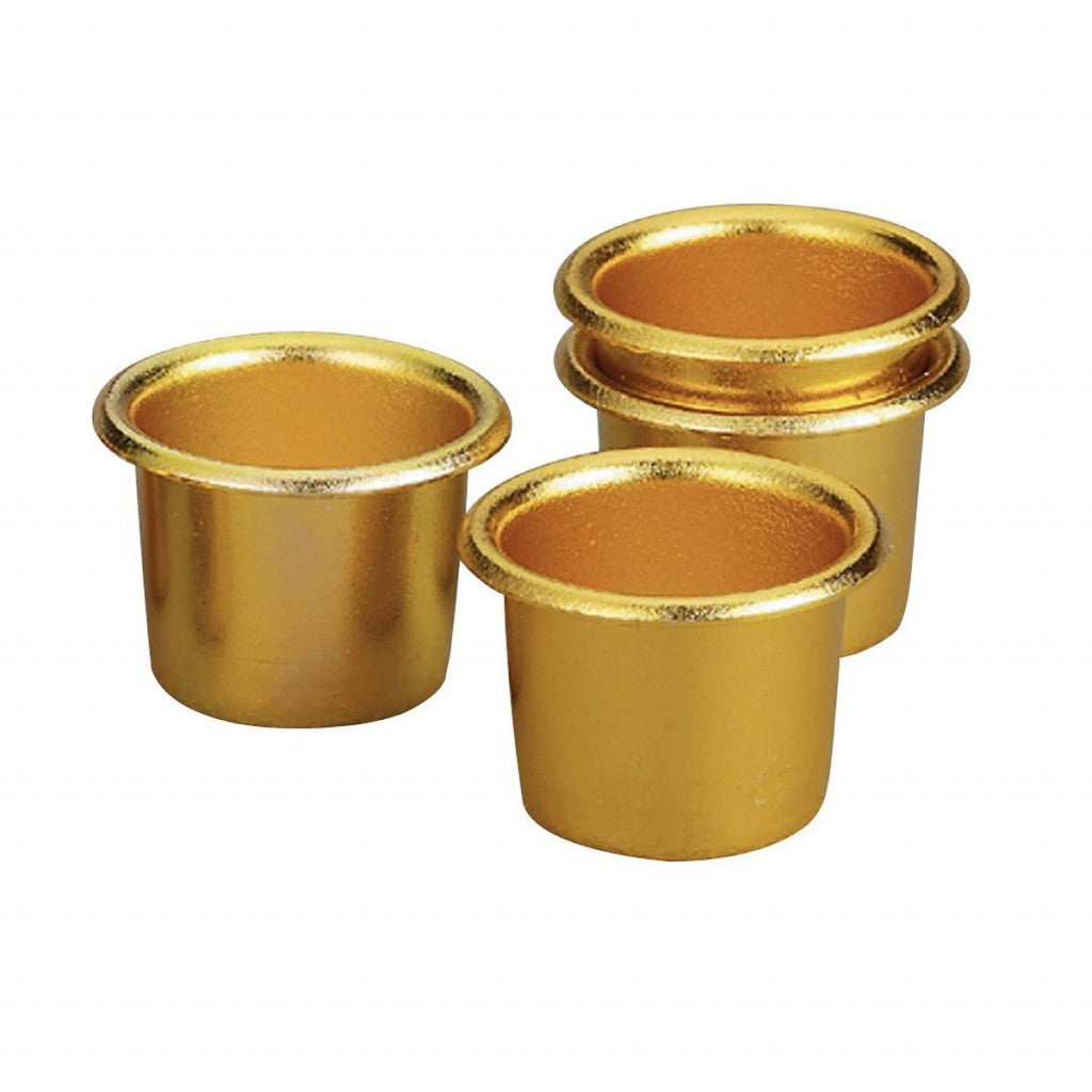 Lyshylser Messing 23 Mm 10 Stk