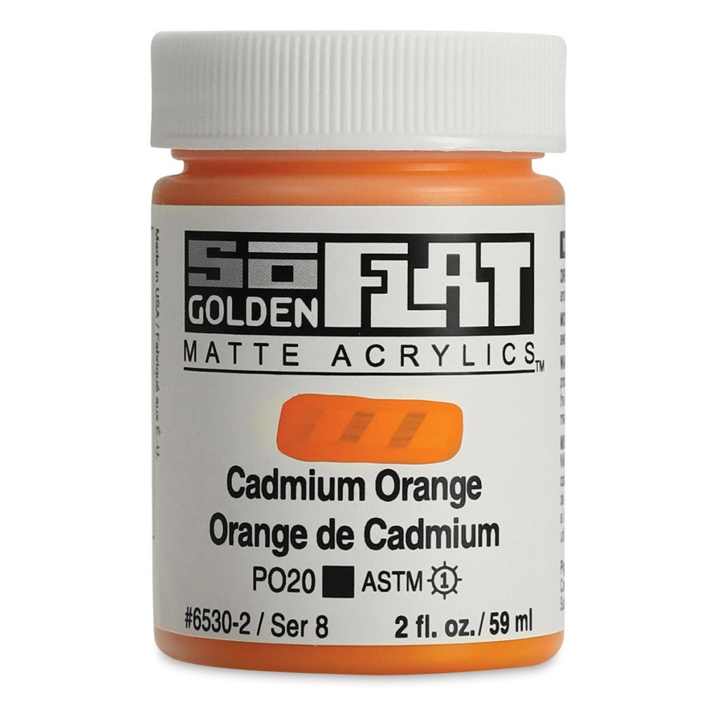 Golden - SoFlat 59ml - 6530-2 Cadmium Orange