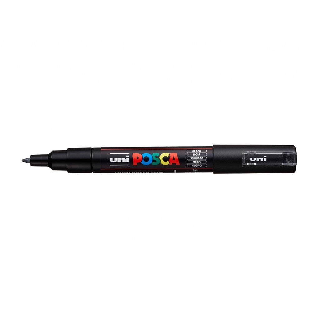 Uni POSCA PC-1M - Extra-Fine 0,7-1mm - 24 Black