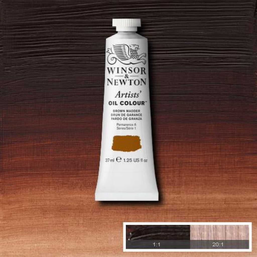W&N - Artists Oil 37ml - 056 Brown Madder