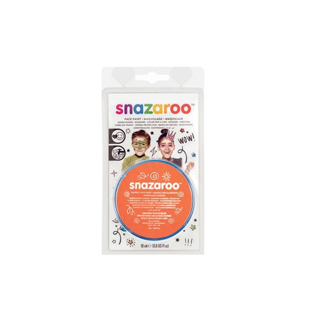 Snazaroo Ansiktsmaling, 18ml - Orange