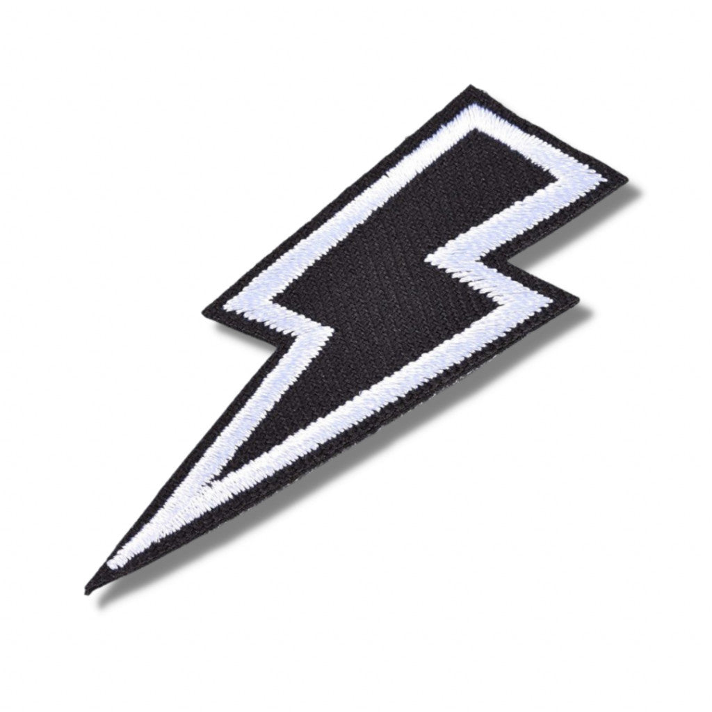 Strykermerke, 65x26mm - Lightening Bolt Black