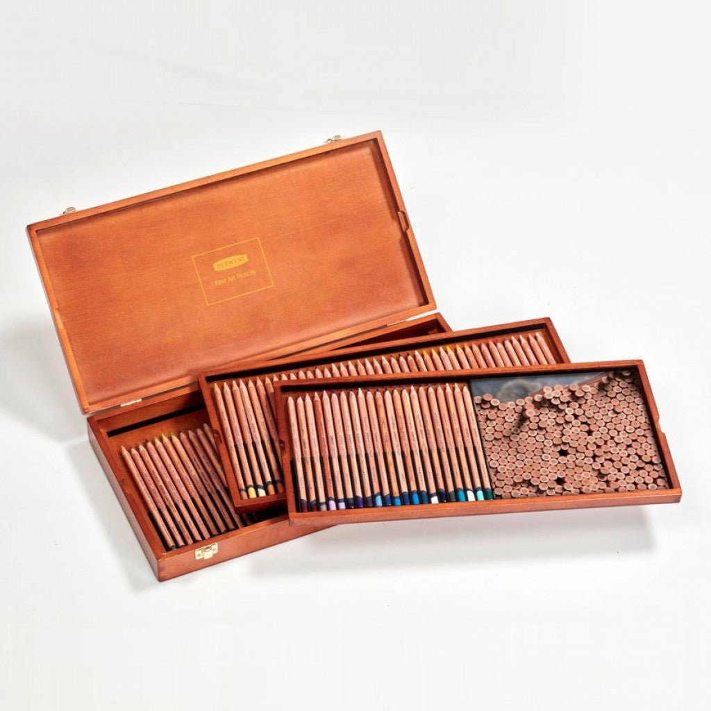 Derwent - Lightfast 100-sett i treskrin