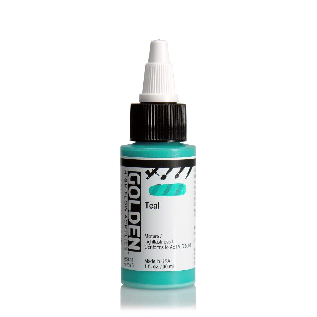 Golden High Flow Acrylics 30ml - Teal