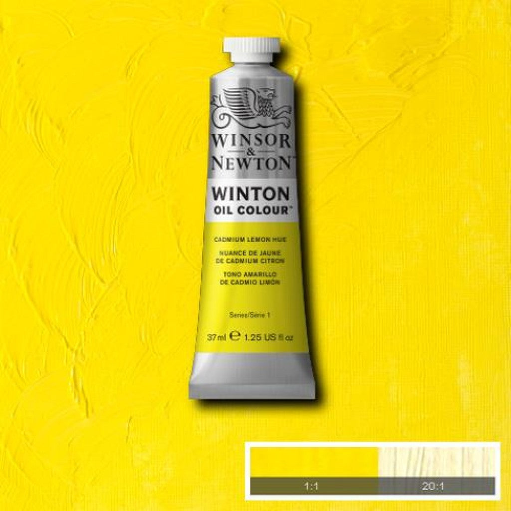 W&N - Winton Oil 37ml - 087 Cadmium Lemon Hue