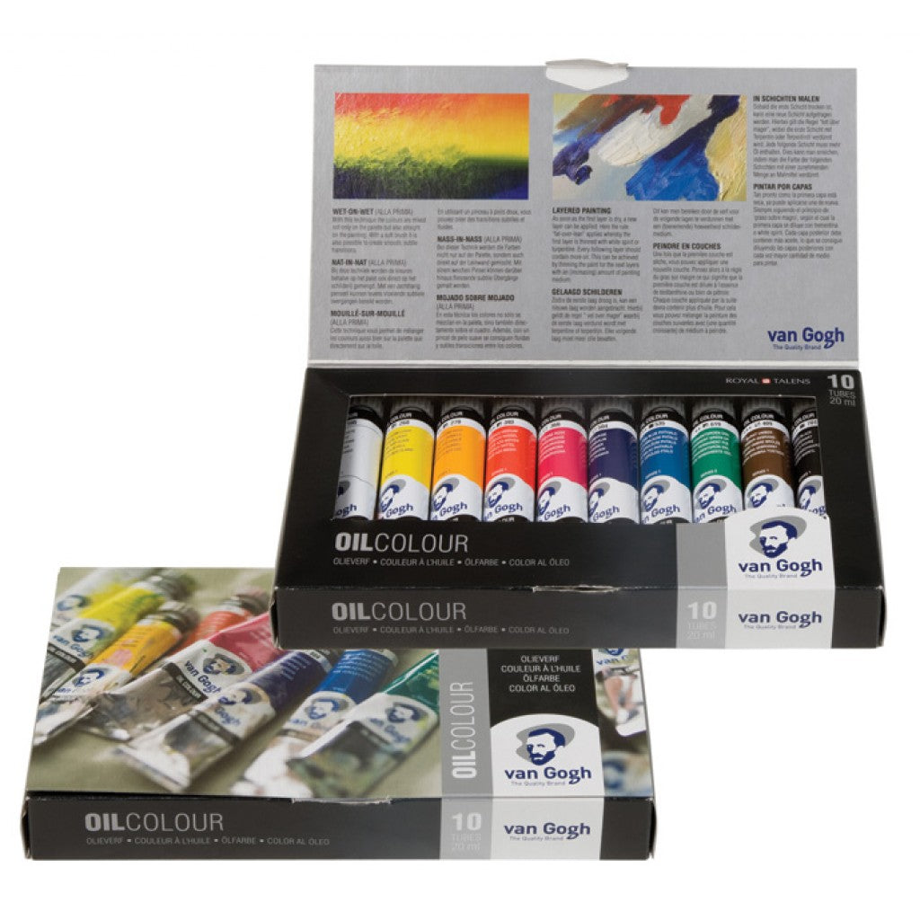 Van Gogh olje Startsett 10x20ml.