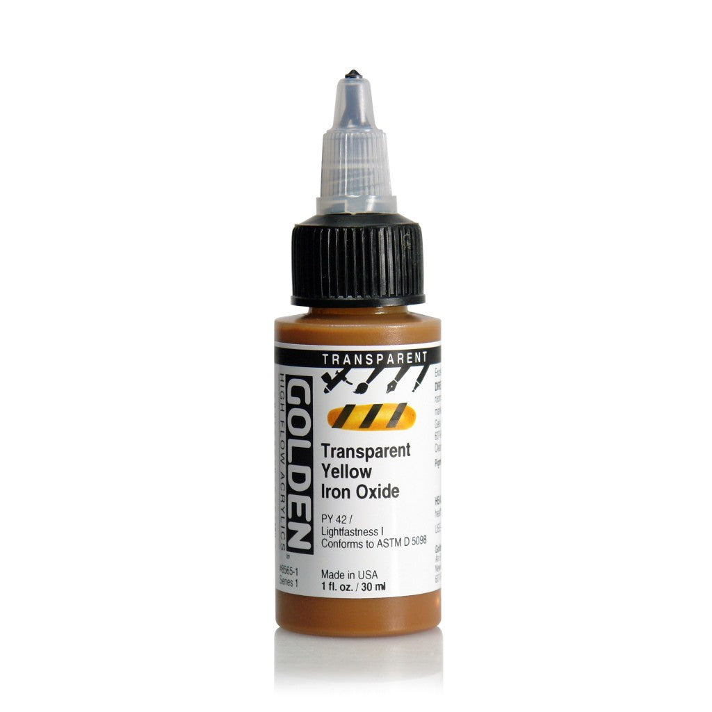 Golden High Flow Acrylics 30ml - Transp. Yellow Iron Oxide