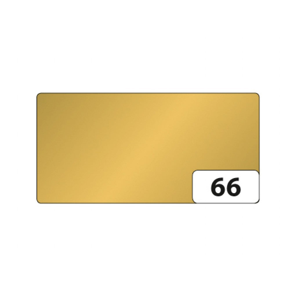 Folia Fotokartong A4 - 10ark - 66 Gull blank