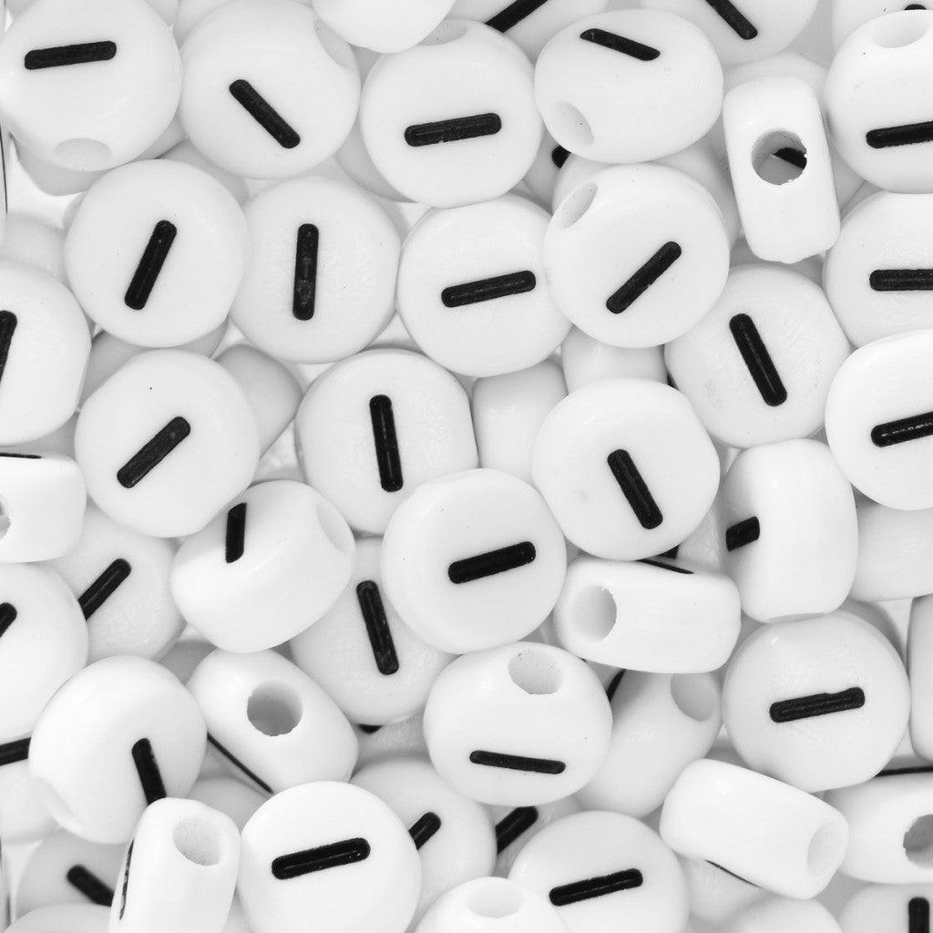 Bokstavperler 50stk. I - HobbyHimmelen