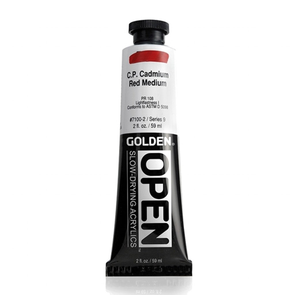 Golden - Open 59ml - 7100-2 C.P. Cadmium Red Medium