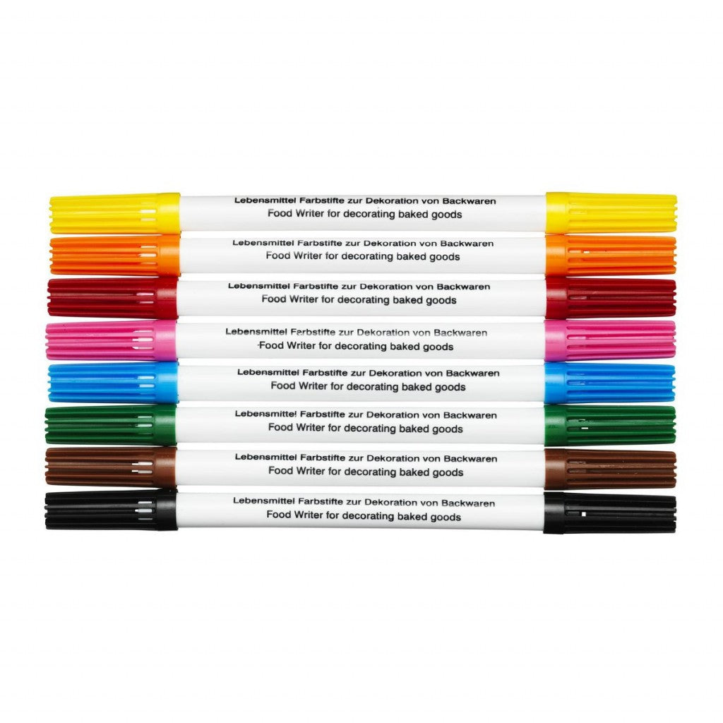 Næringsmiddeltusjer Twin Tip 8