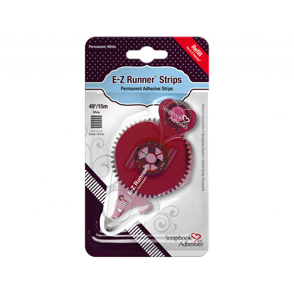 3L E-Z Runner Permanent Strips - Refill