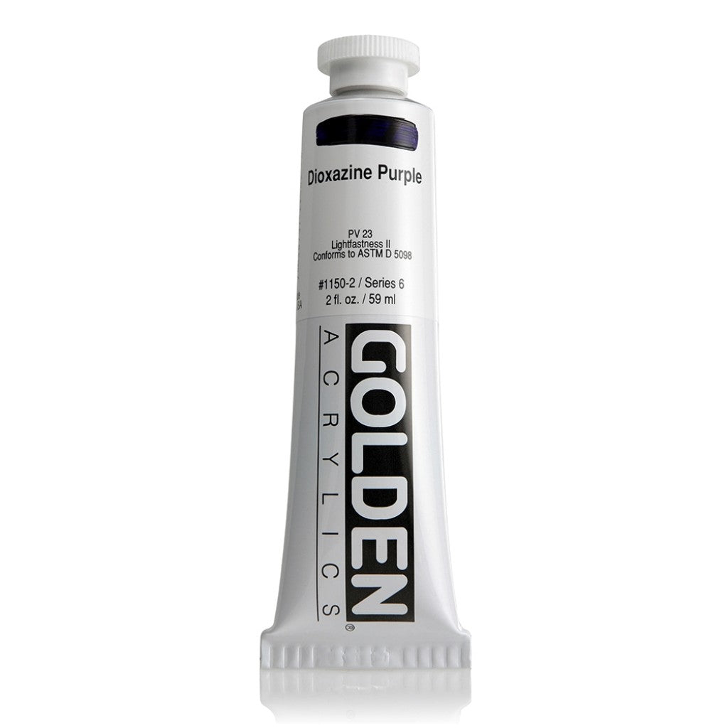 Golden - Heavy Body 59ml - 1150-2 Dioxazine Purple