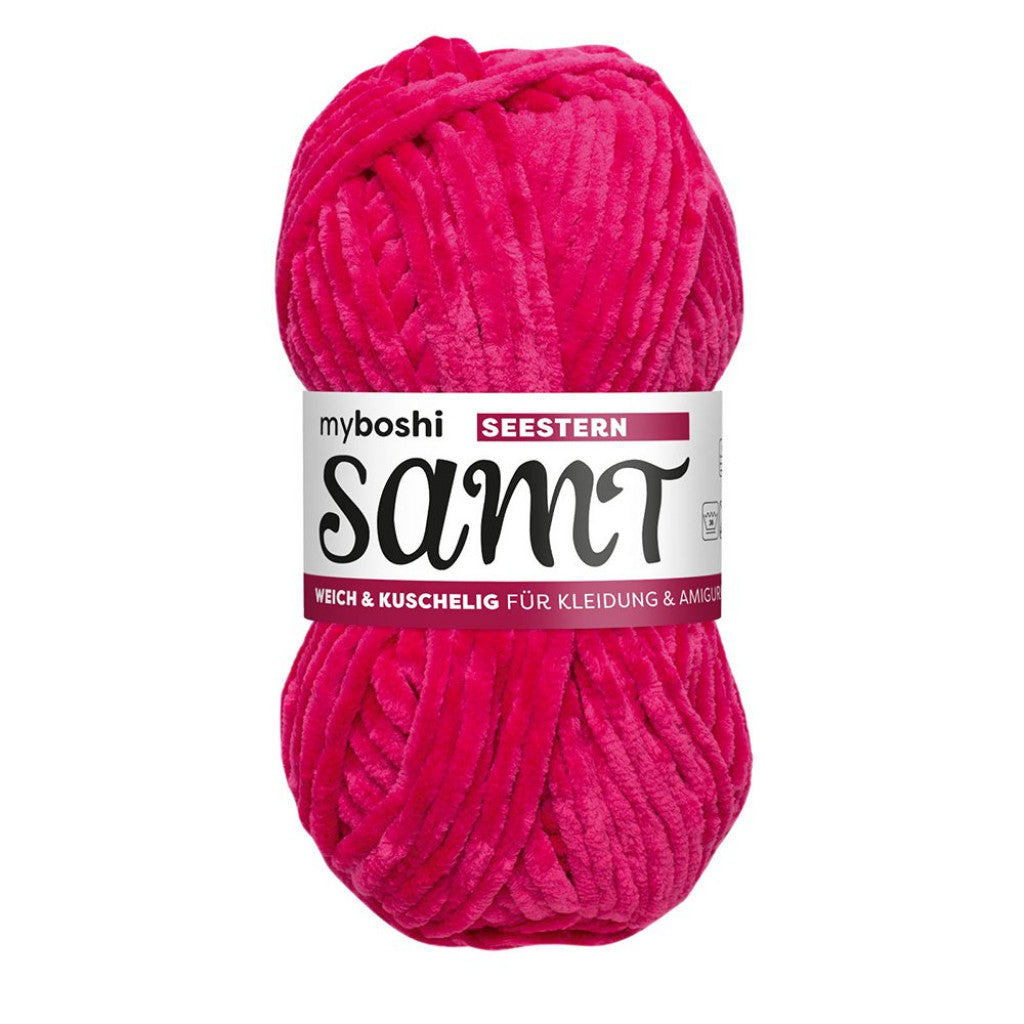 Myboshi Samt Chenillegarn 100m - 876 Starfish