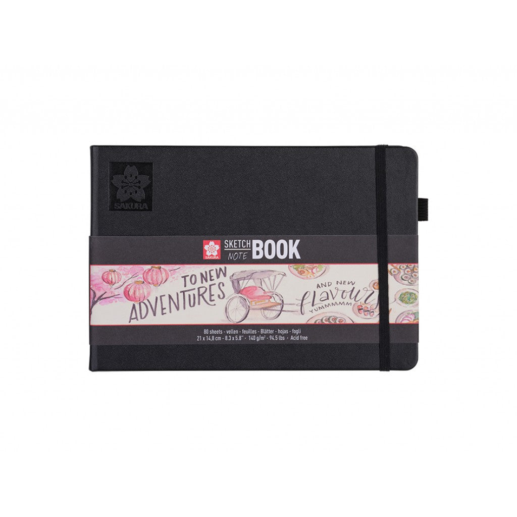 Sakura Sketch NoteBook - 21x15cm 140g/m - Kremhvit