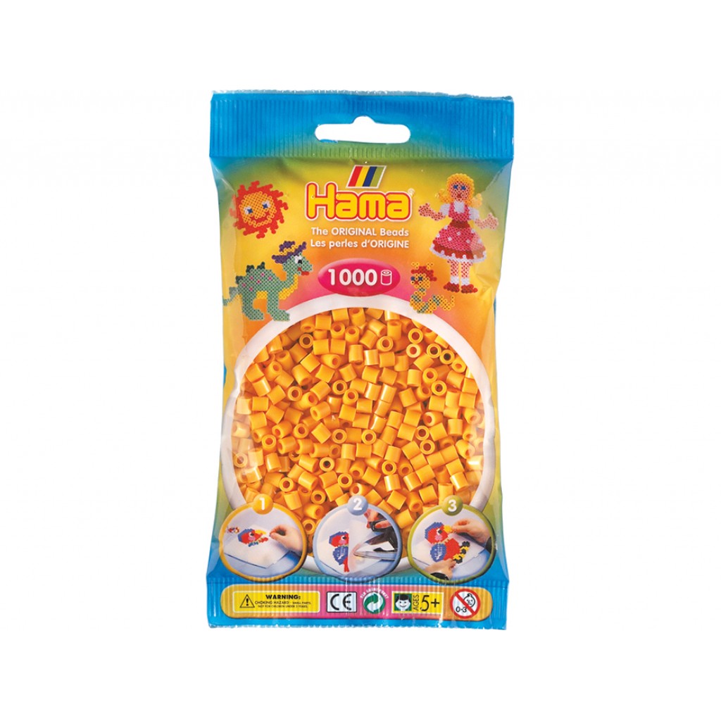 Hama Midi, 1000stk - 60 Teddybrun