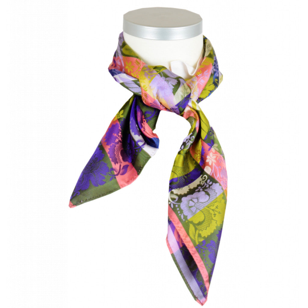 Silkeskjerf 70 x 70cm - Estelle 023