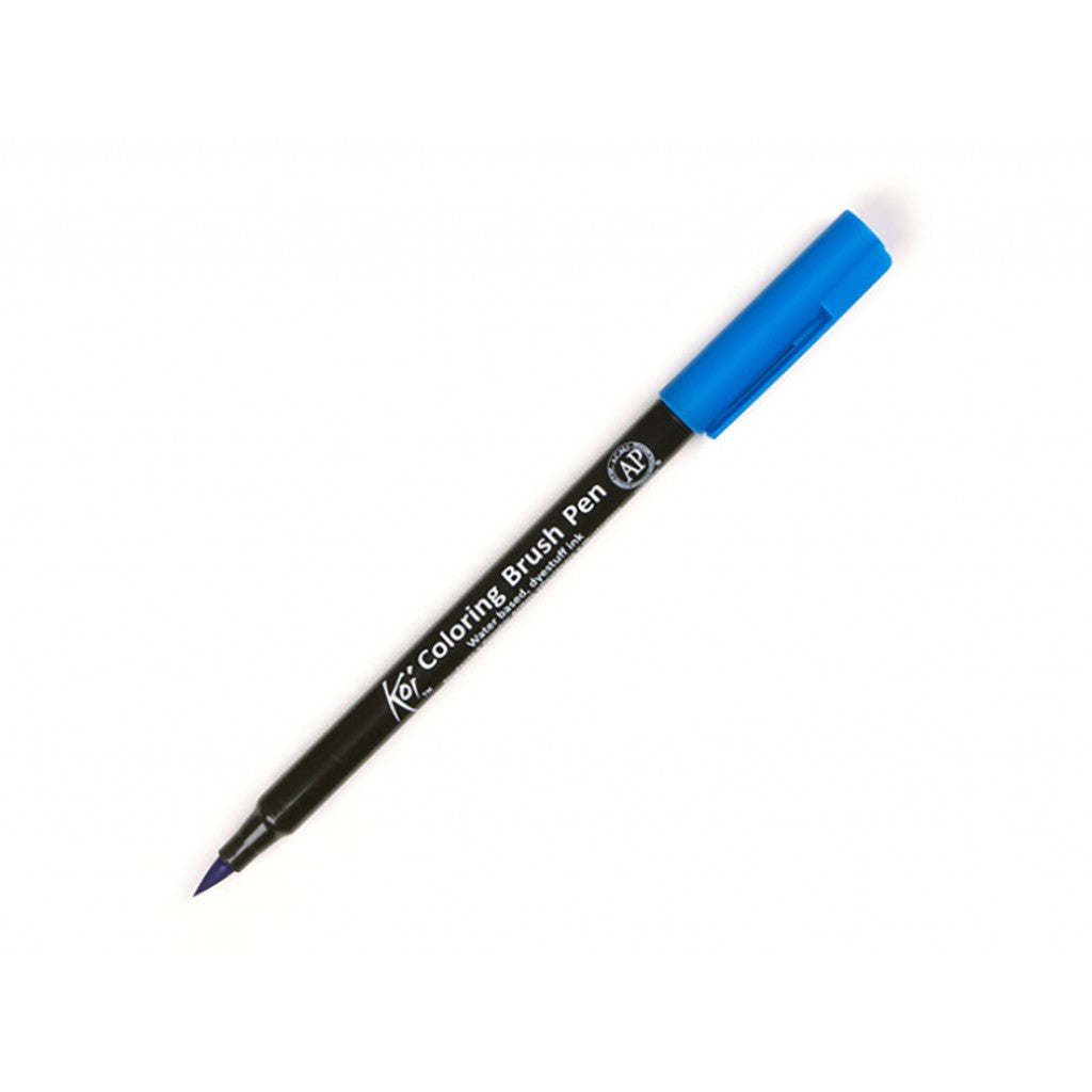 Sakura KOI Colouring Brush Pen - Cerulean Blue #25