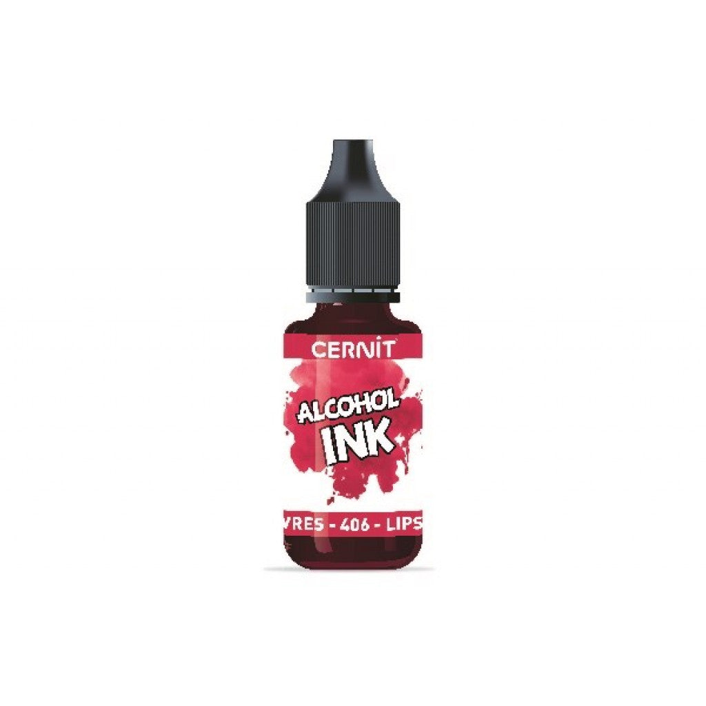 Cernit Alcohol Ink 20ml - 406 Lipstick Red