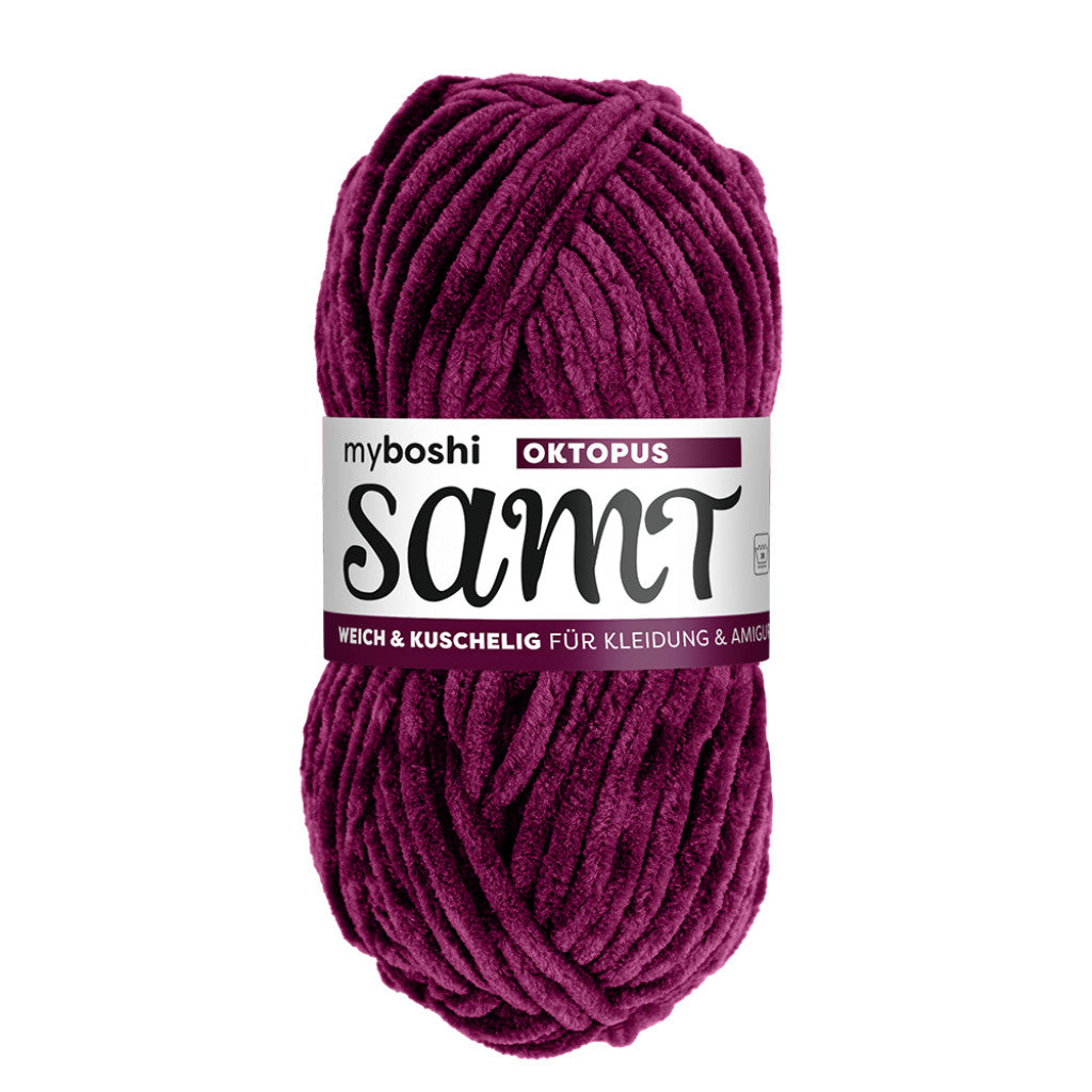 Myboshi Samt Chenillegarn 100m - 864 Octopus