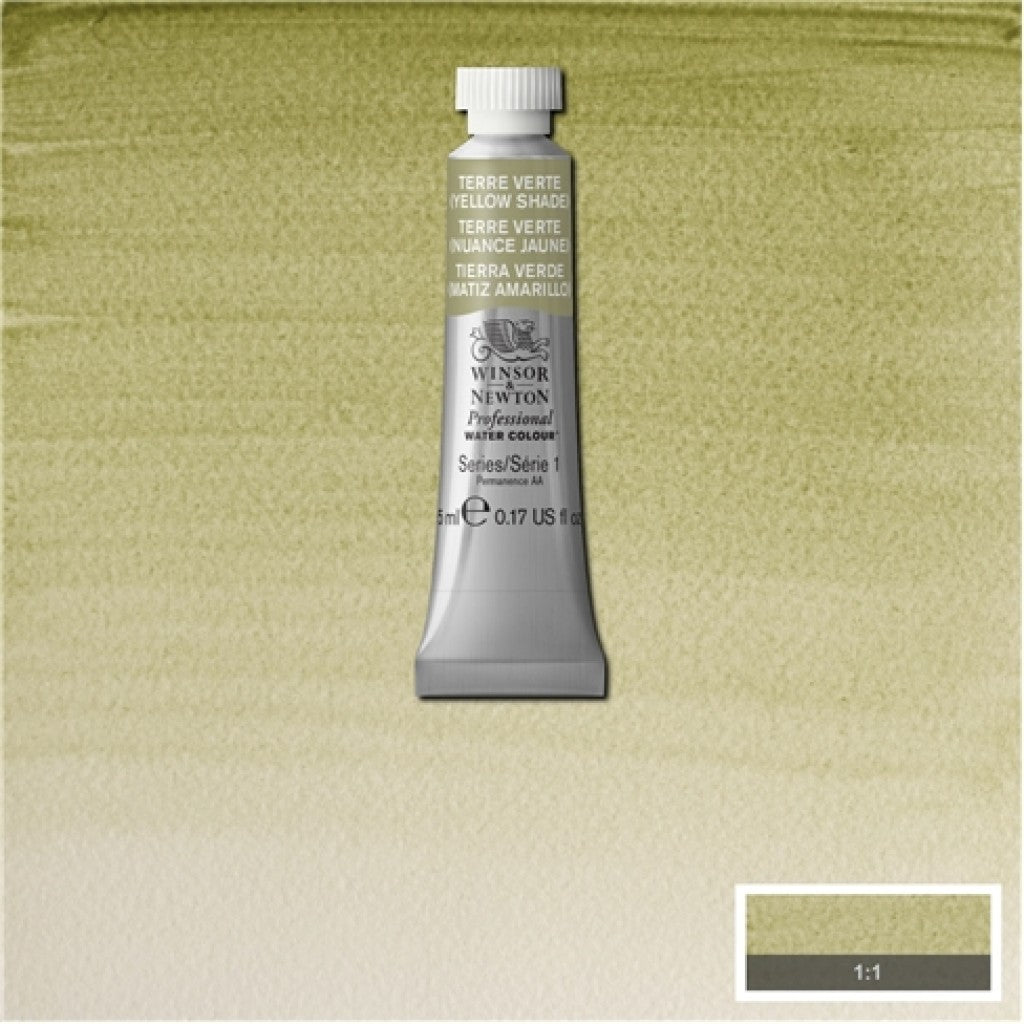 W&N - Artists Water Colour 5ml - 638 Terre Verte(Yellow Shadee)