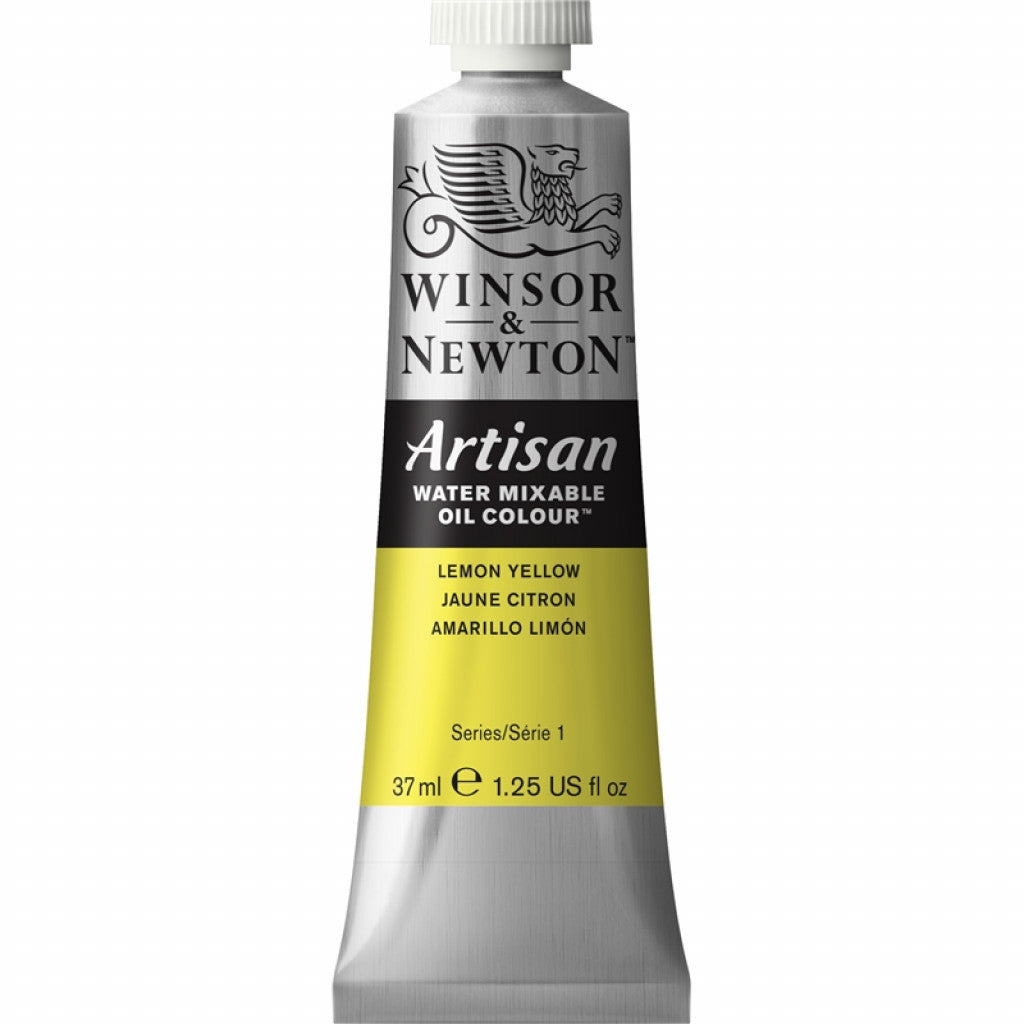 W&N - Artisan Water Mixable Oil 37ml - 346 Lemon Yellow