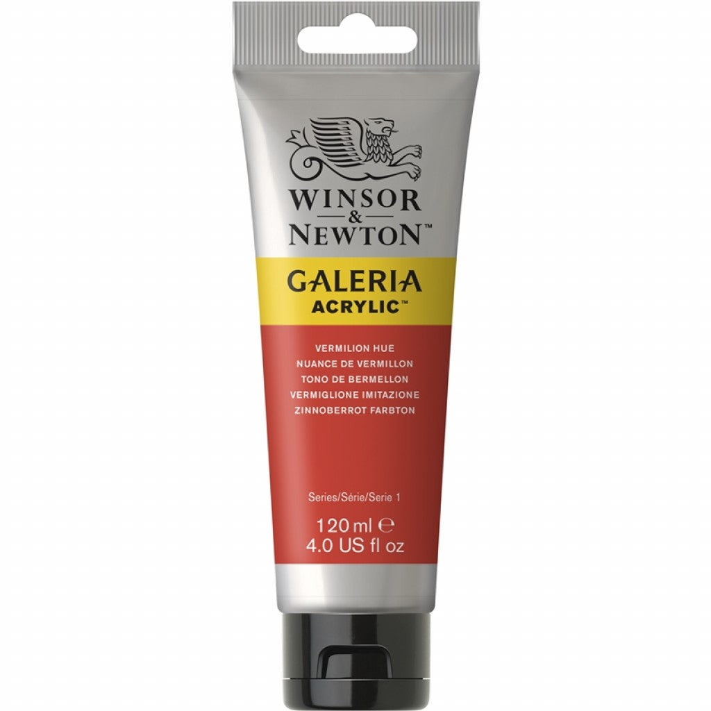 W&N - Galeria Acrylic 120ml - 682 Vermilion Hue